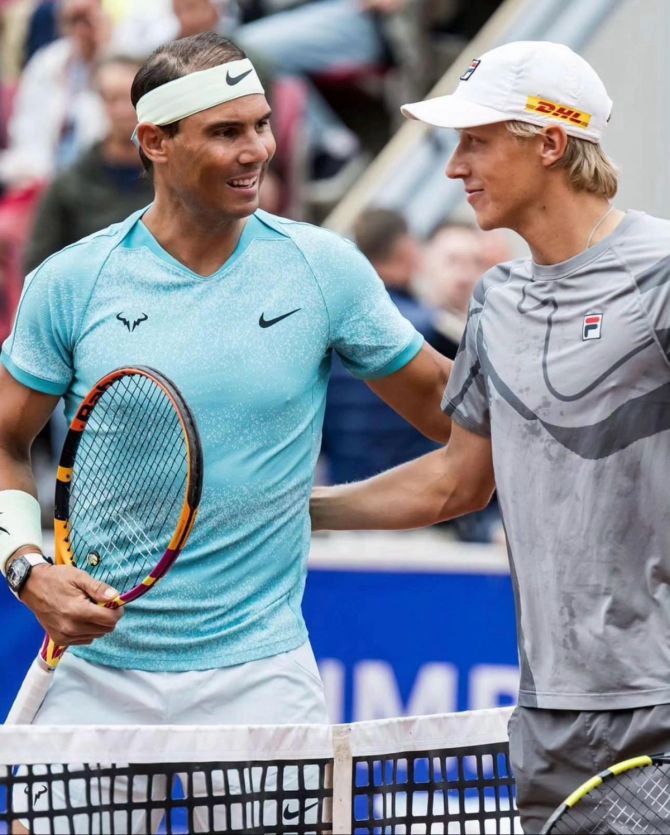 Rafael Nadal Beats Borg In Bastad ATP Tour 2024