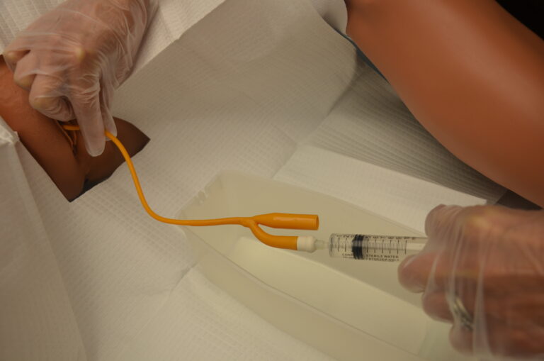 Urinary catheter removal procedure for NMC Skill Demonstration