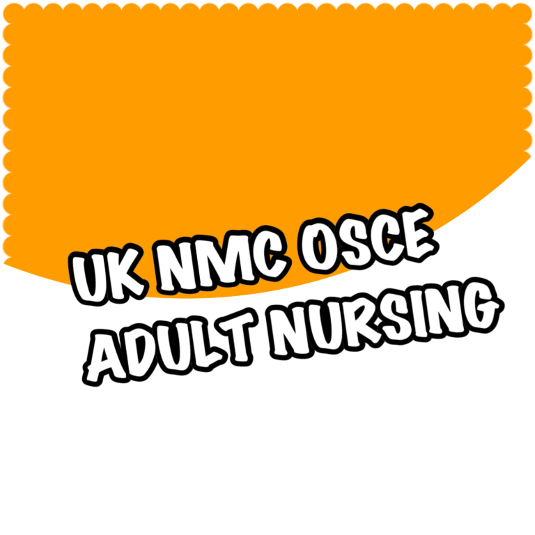 NMC OSCE for Overseas Nurses in United Kingdom 2024