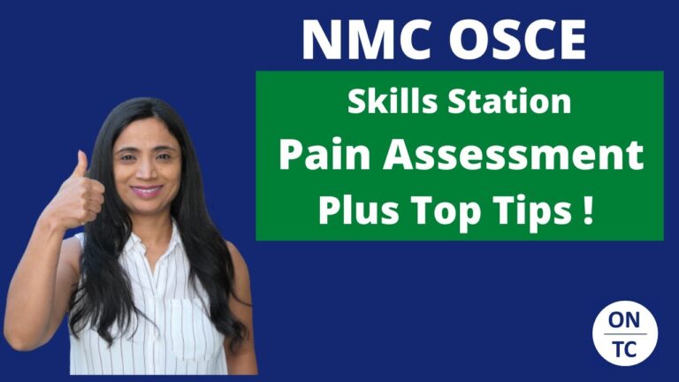 Pain Assessment Skill for NMC OSCE