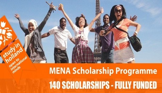 Study In Holland Fully Funded MENA Scholarship Programme 2025