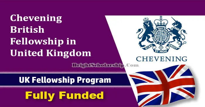 Chevening LSE Fellowship in UK 2025 Fully Funded