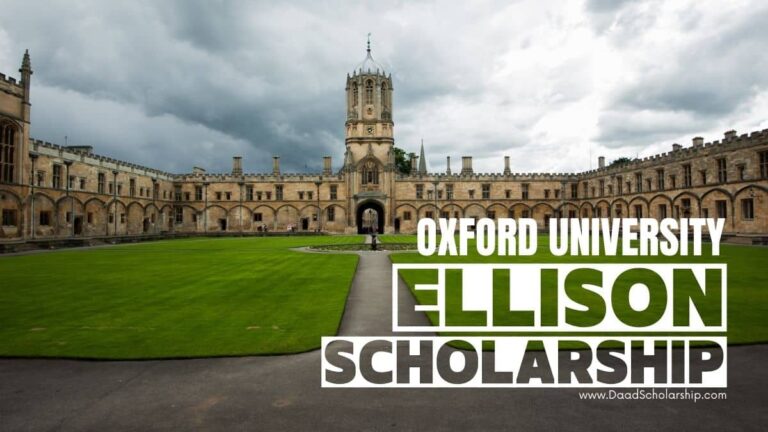 Ellison Scholars Program in the UK Fully Funded Scholarship