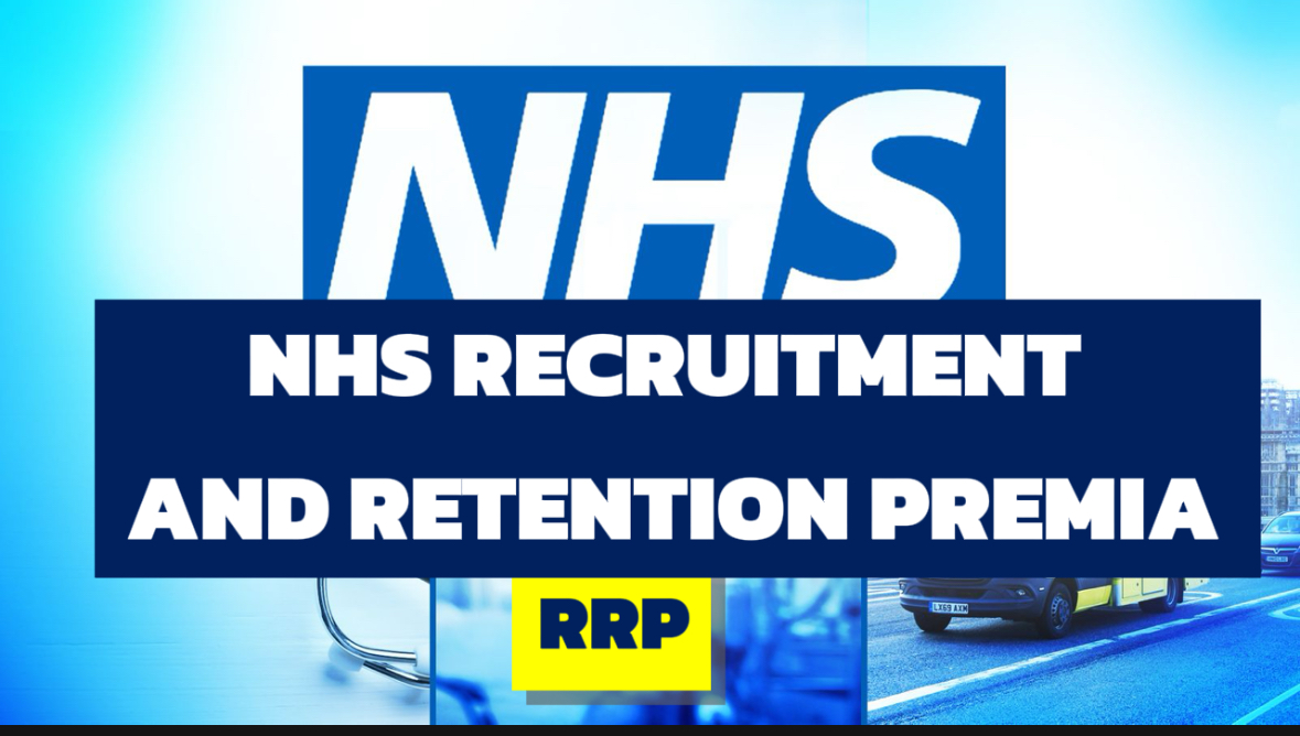 NHS RECRUITMENT RETENTIO PAY