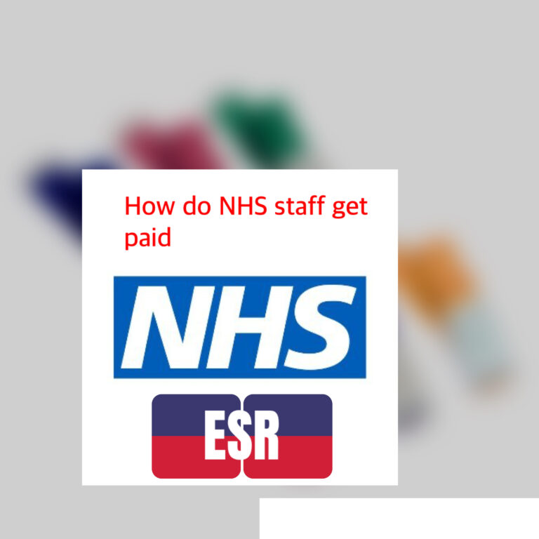 How do NHS staff get paid?