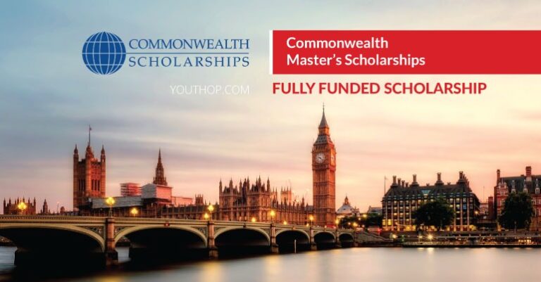 Commonwealth Master’s Scholarships 2025-26 in UK Fully Funded